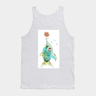 romantic fish Tank Top